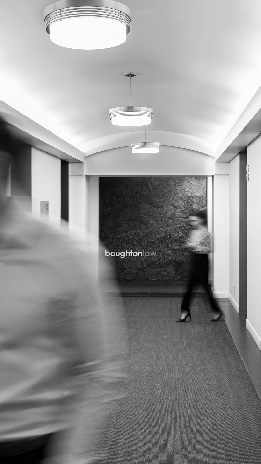 Boughton Law Elevator Lobby Three Bentall Centre