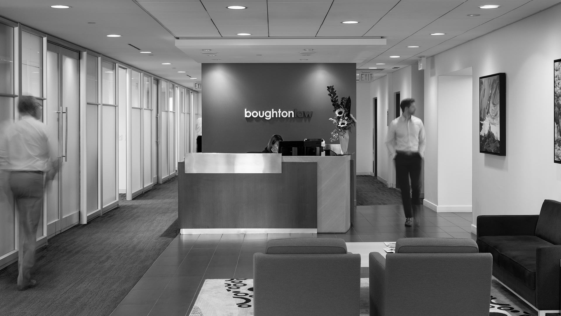 Boughton Law Office Reception Vancouver