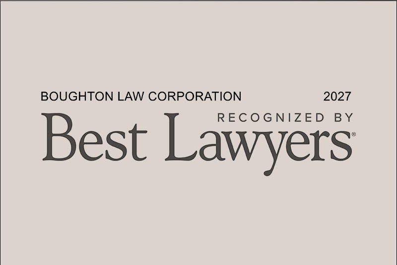 17 Boughton Law Lawyers Recognized in the 2027 Best Lawyers in Canada Guide